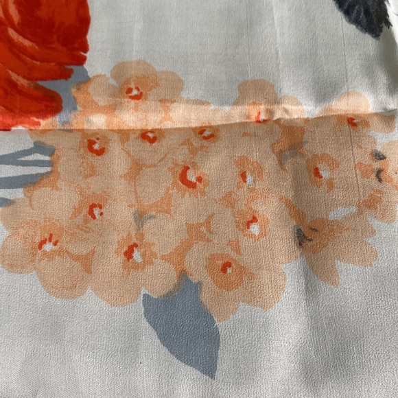 Vintage Lee Fashion Rayon Floral Print Scarf - Picture 5 of 7